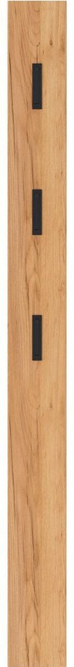 GERMANIA Garderobenpaneel Ameca (1 St), 15x 70x3 cm, für schmale Flure, ausklappb. Haken, Made in Germany – Bild 5 von 5