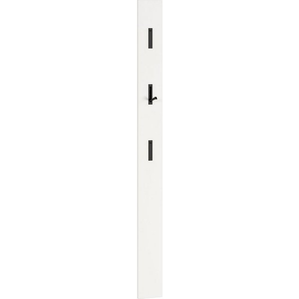 GERMANIA Garderobenpaneel Ameca (1 St), 15x 70x3 cm, für schmale Flure, ausklappb. Haken, Made in Germany