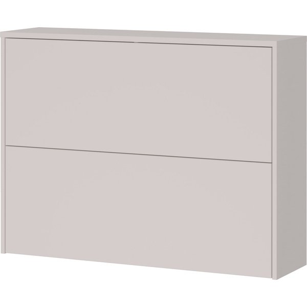 GERMANIA Hängeschuhschrank Binetto (1-St) Schuhklapper, für schmale Flure, T: 27cm, Soft-close, verstellb. Böden