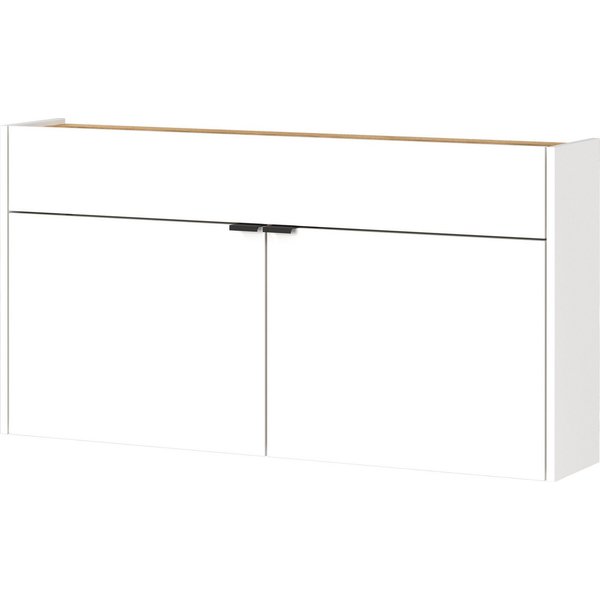 GERMANIA Schuhschrank Ameca (1-St) mit Schubl.,für schmale Flure,Tiefe: 22cm,Soft-close,verstellb. Böden
