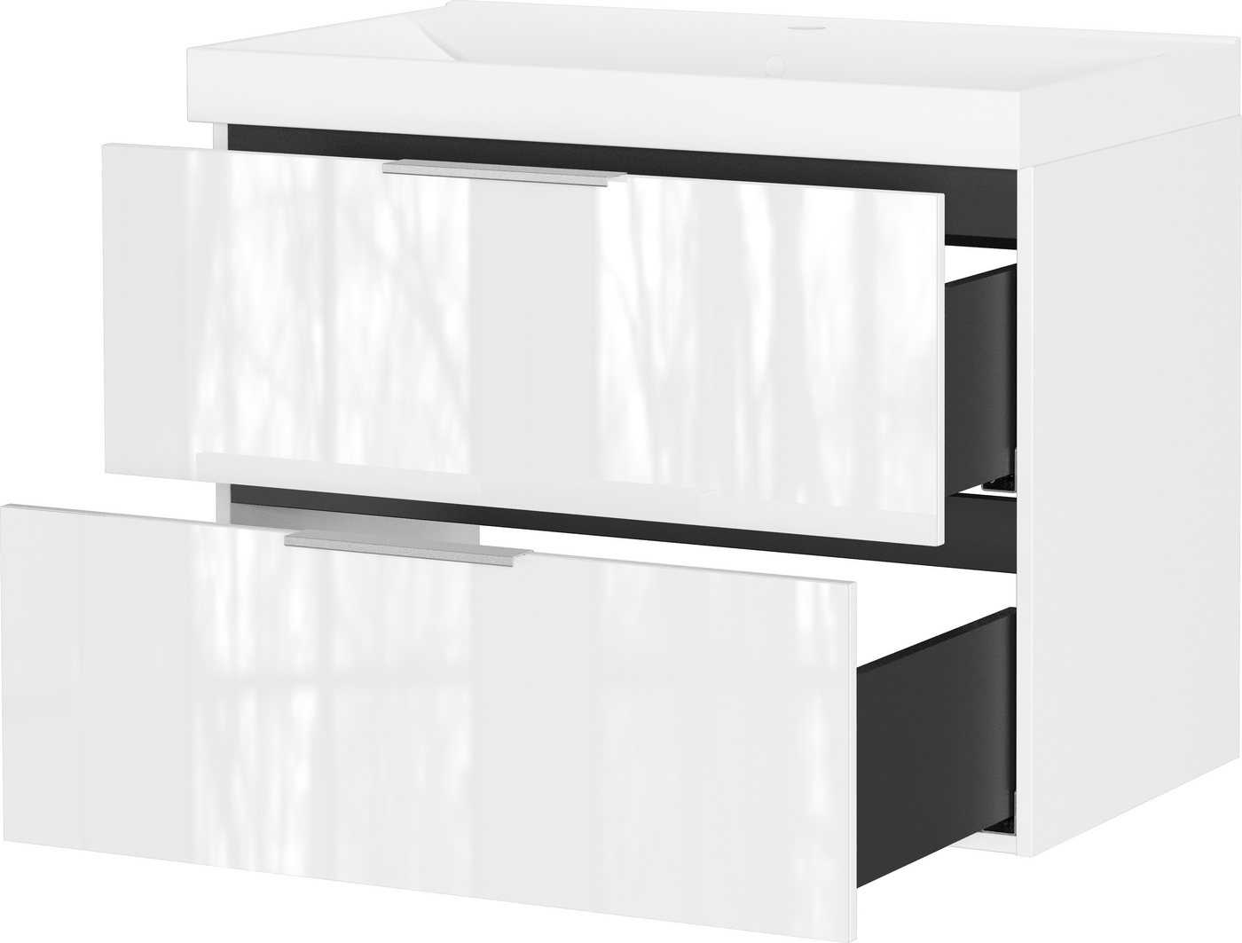 GERMANIA Waschtisch Bisbee (1-St), Waschtisch mit Glasfront in verschiedenen Breiten – Bild 5 von 5