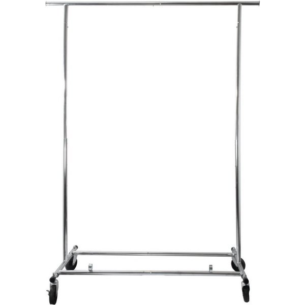 GERSO Kleiderständer Klappbarer & stabiler Kleiderständer auf Rollen 130 cm breit