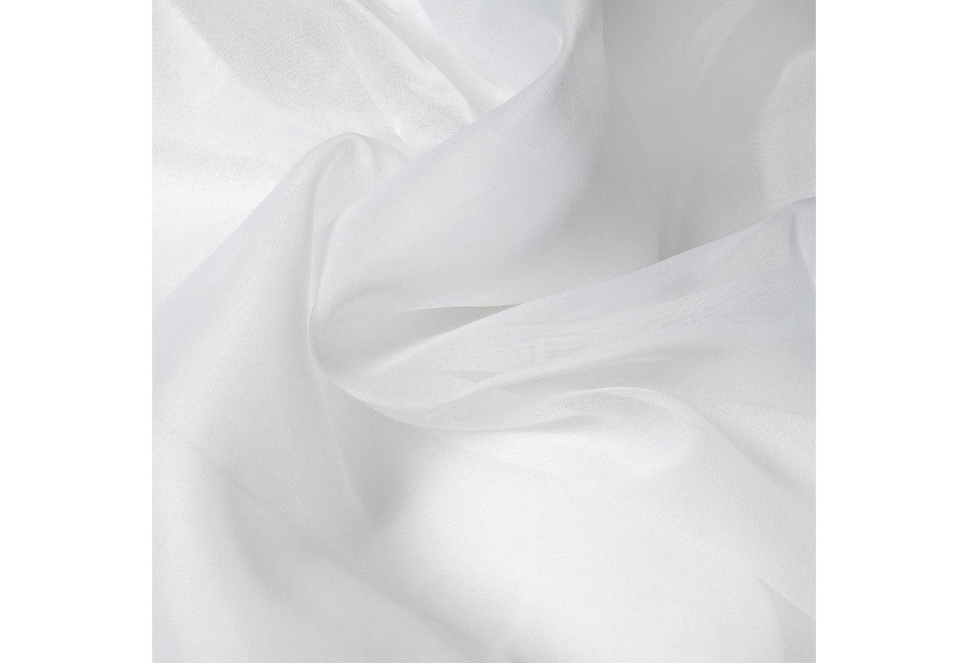 Gerster Gardine Jody, 1 Stück, Kräuselband, transparent (1 St), Kräuselband, transparent, Voile, Fertig konfektionierter Store aus Voile – Bild 4 von 5