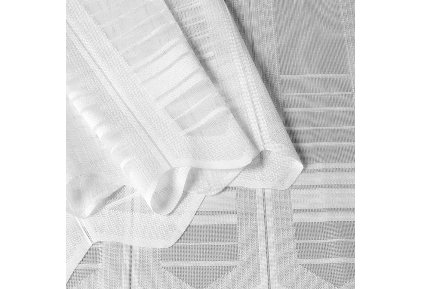 Gerster Gardine Marita (1 St), Durchzuglöcher, halbtransparent, Jacquard, SB-Bistro "Marita" – Bild 2 von 5