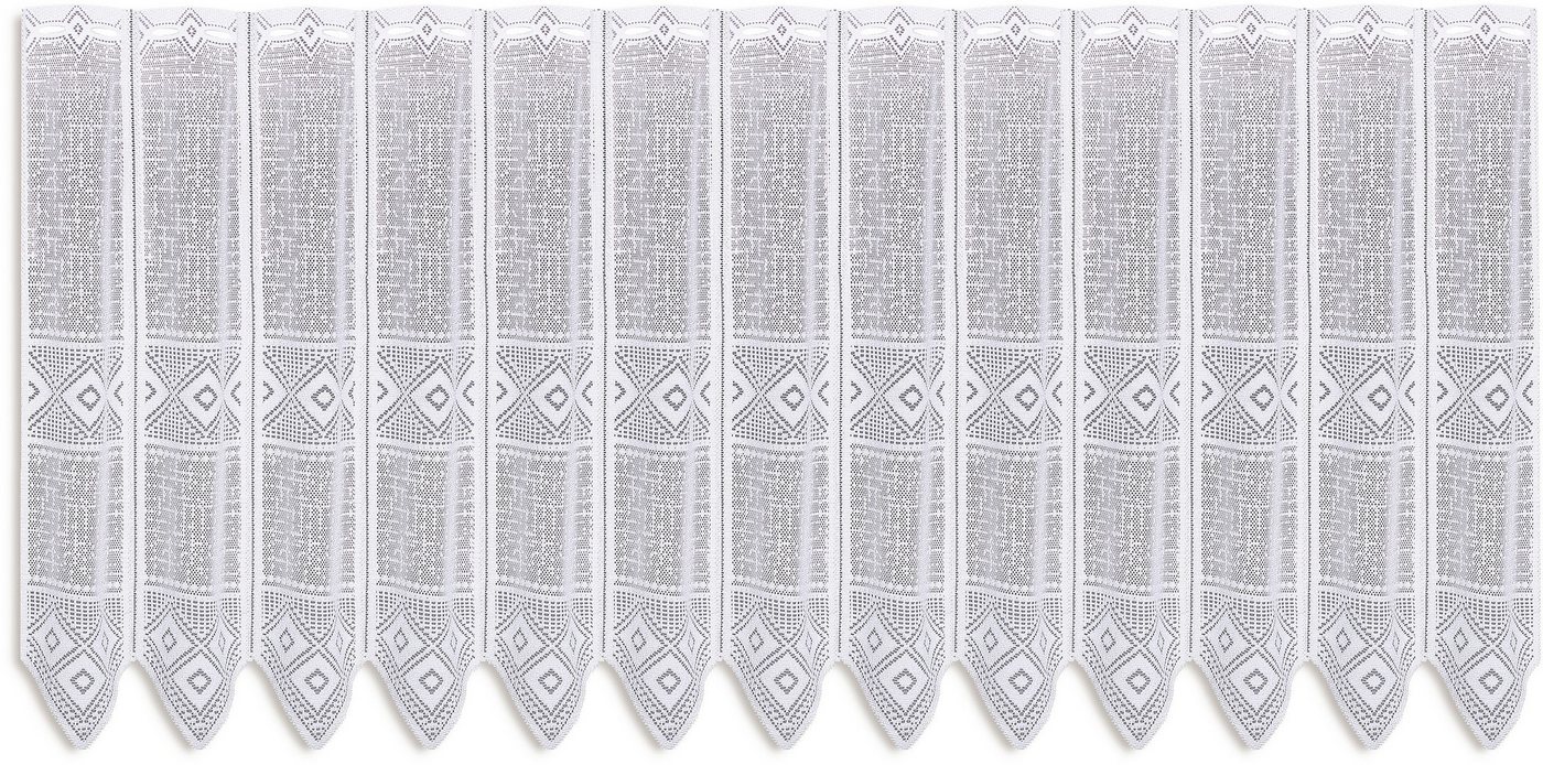 Gerster Scheibengardine PAULINA (1 St), Stangendurchzug, halbtransparent, Jacquard – Bild 2 von 5