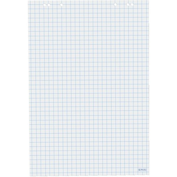 Herlitz Geschäftspapier Herlitz Flipchartblock / Größe: 68x99cm / 20 Blatt / kariert