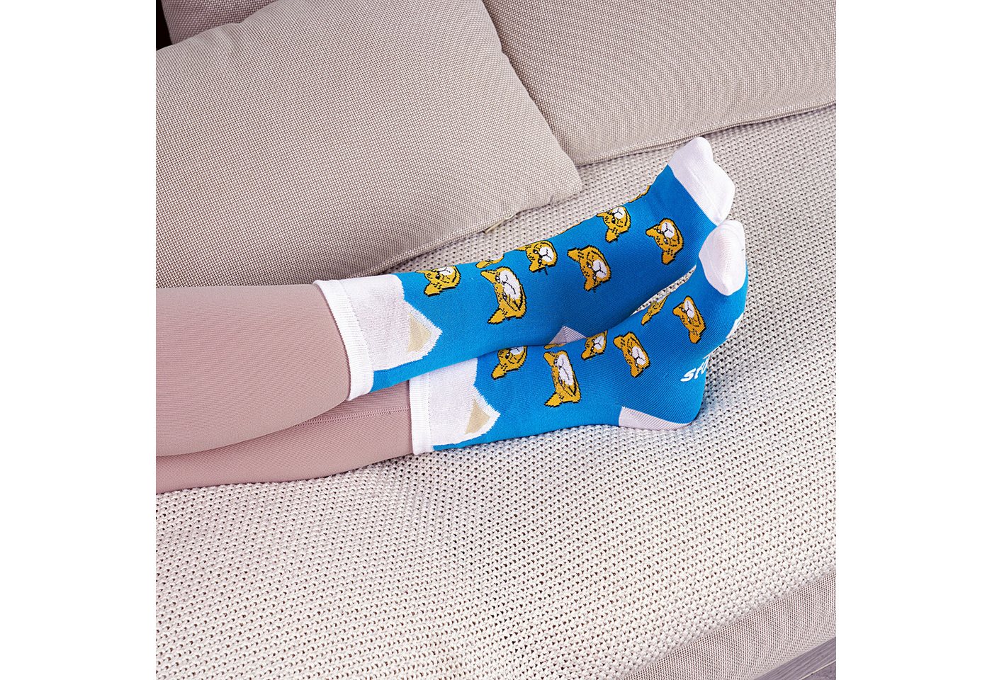 Geschenkehöhle Kuschelsocken Katzen Socken - Bitte nicht stören, Meine Katze braucht mich Weich, waschbar, wunderbar – Lieblingssocken in 34–42 – Bild 5 von 5