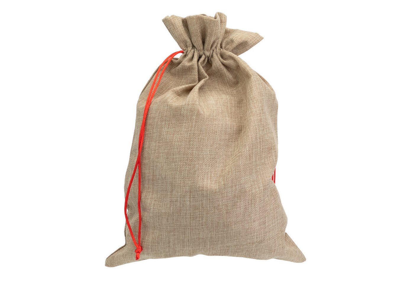 Idena Geschenkpapier Idena Bundle Jutesäcke Weihnachtsmann Schlitten 15x22cm 4 Stück – Bild 4 von 5