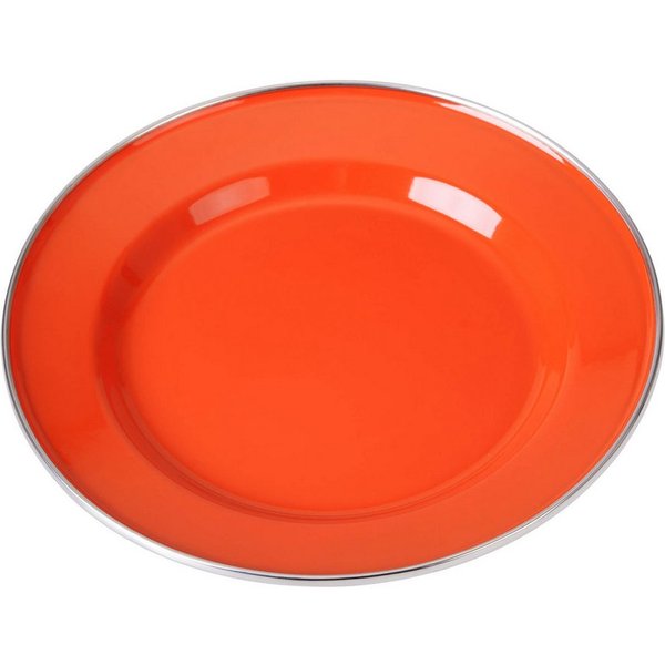 GRÄWE Geschirr-Set GRÄWE Kinderteller emailliert 20 cm, Stahlblech