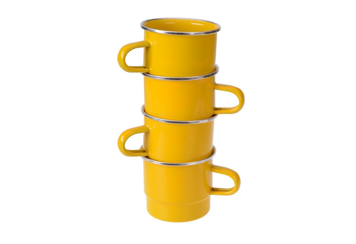 GRÄWE Geschirr-Set GRÄWE Stapelbecher emailliert 8 cm, Stahlblech – Bild 2 von 3
