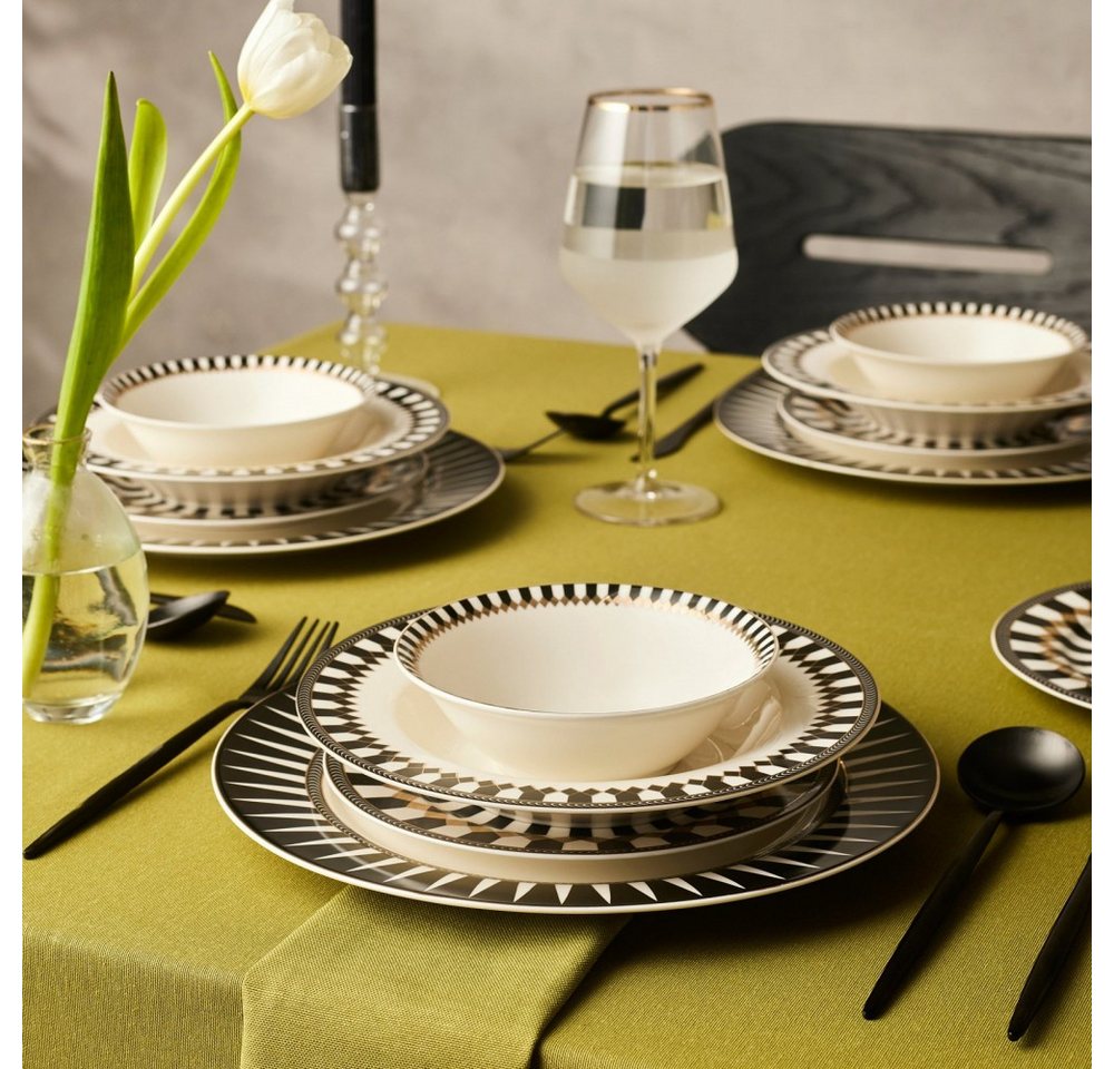 Karaca Geschirr-Set Karaca Elegance Bone Helsinki 24-teiliges Tafelservice für 6 Personen – Bild 4 von 5