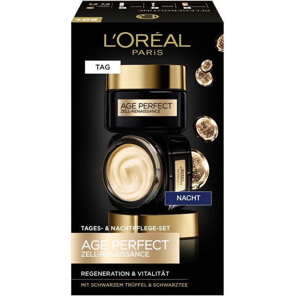 L'ORÉAL PARIS Gesichtspflege-Set L'Oréal Paris Age Perfect Zell-Renaissance Tag & Nacht Set Set, 2-tlg.