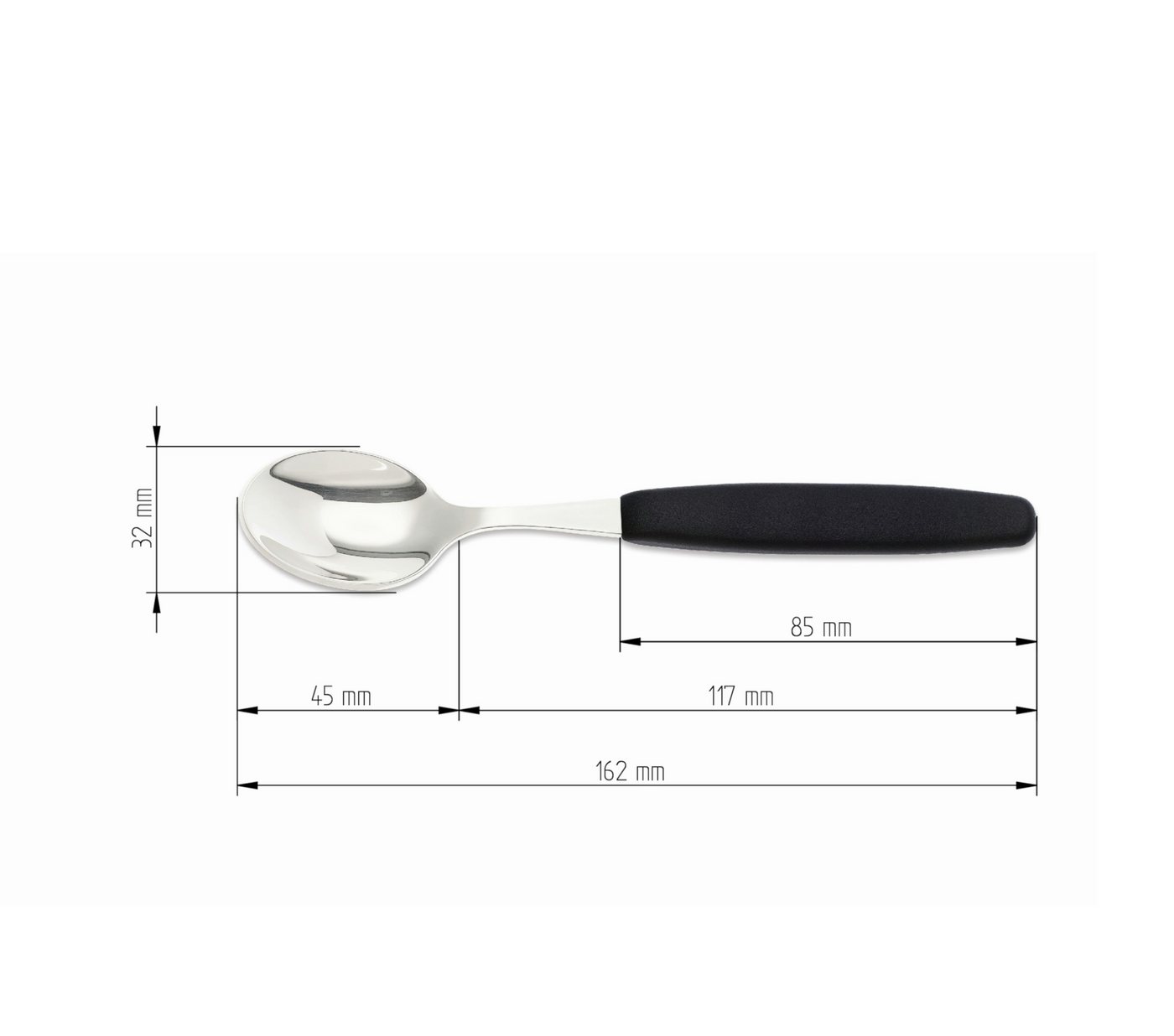 GIESSER Bestecklöffel Besteck Gabel, Teelöffel, Löffel, Kuchengabel (6 Stück), schönes Design, langlebig, kombinierbar, spülmaschinenfest – Bild 2 von 2