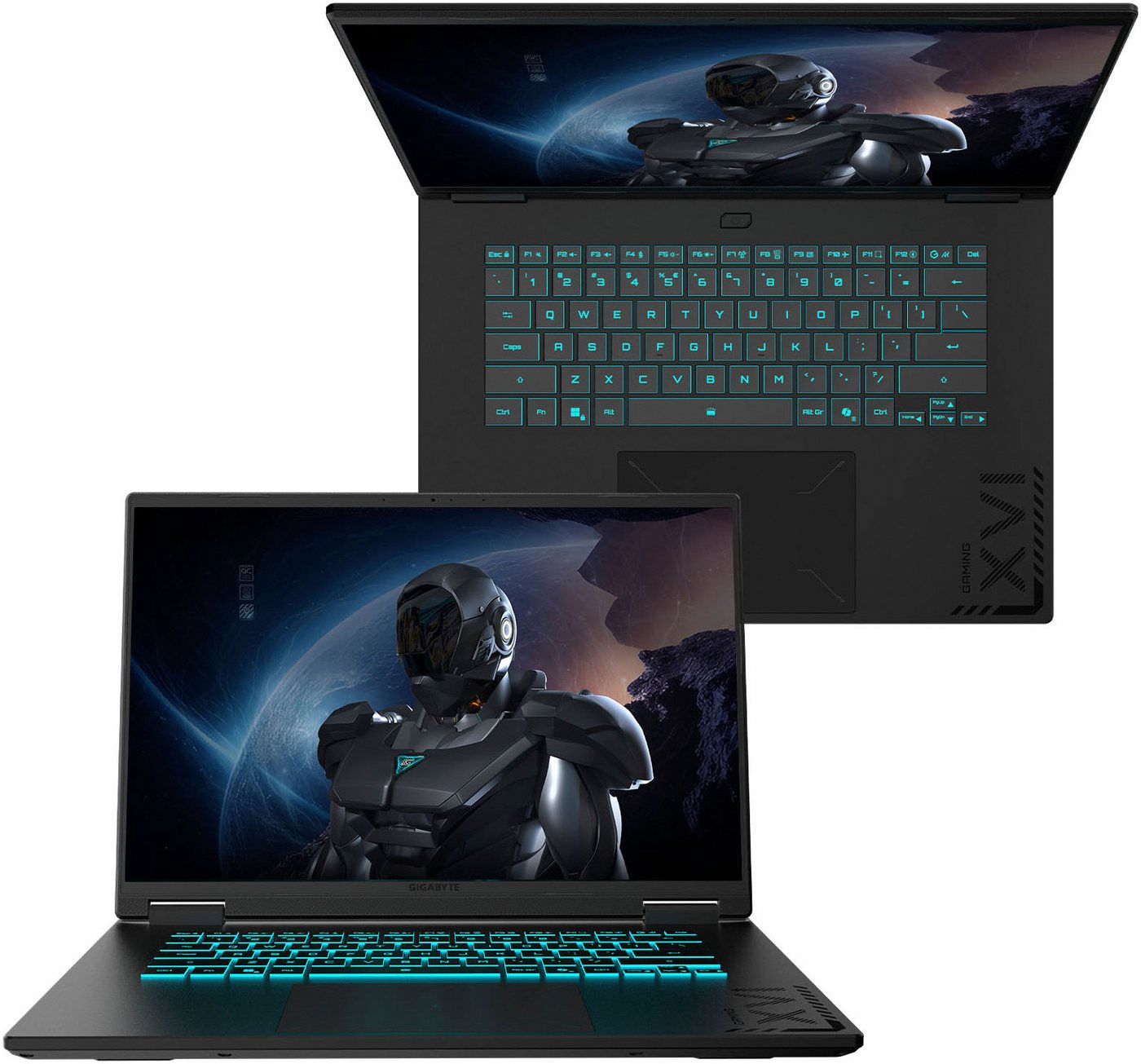 Gigabyte Gaming A16 3VHK3DE894SH Gaming-Notebook (40,64 cm/16 Zoll, AMD Ryzen 7 260, GeForce RTX 5060, 16 GB, 1000 GB SSD) – Bild 2 von 5