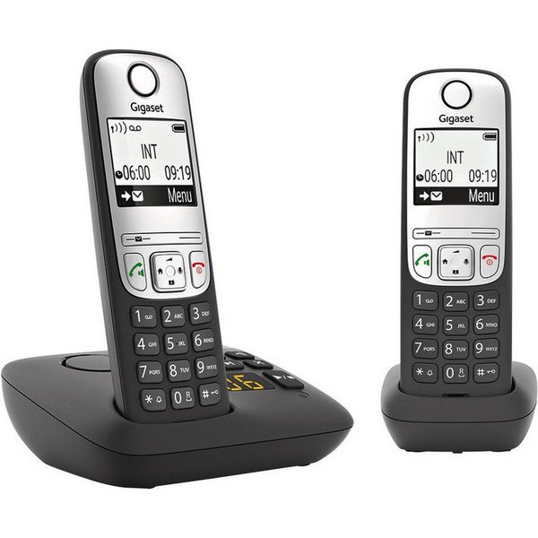 Gigaset Gigaset A690A Duo Schnurloses DECT-Telefon (Mobilteile: 2)