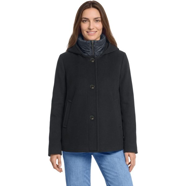Gil Bret Wolljacke 2 in 1 Optik mit Kapuze