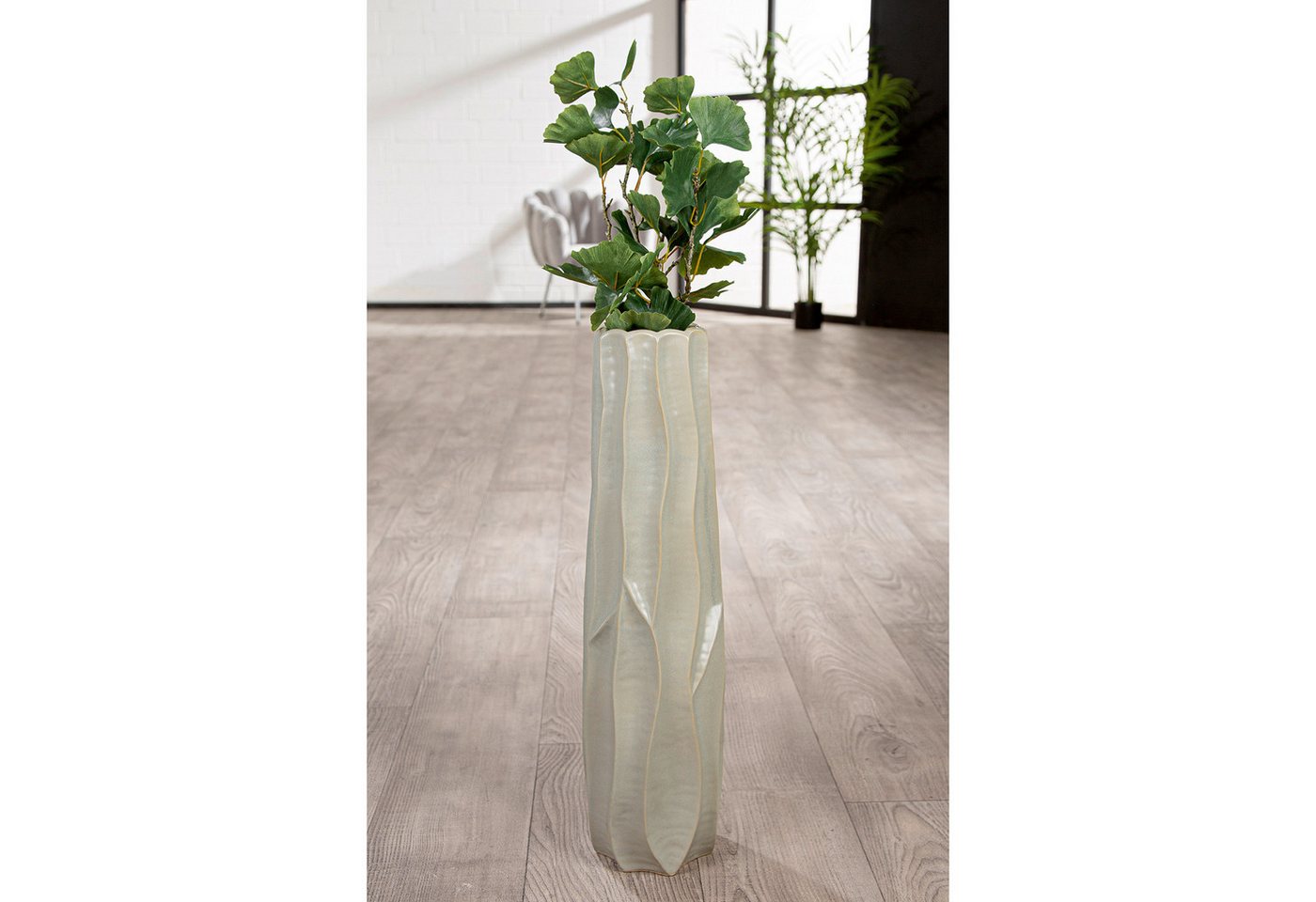 GILDE Bodenvase Fortuna (1 St), wasserdicht, Höhe: 62cm – Bild 2 von 3