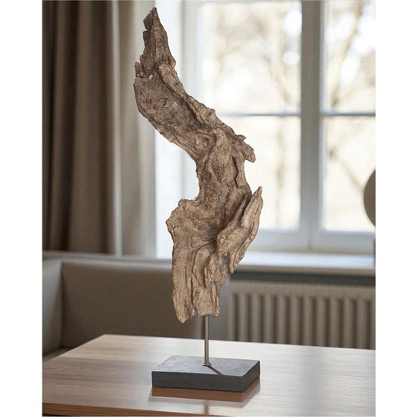 GILDE Dekoobjekt Baumwurzel (1 St), Höhe 69 cm, in Treibholz-Optik, dekorativ im Esszimmer & Wohnzimmer