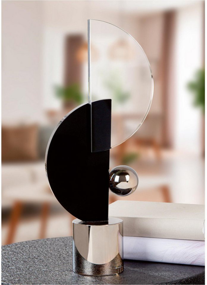 GILDE Skulptur Glass Art, Skulptur, "Hakura", Glas, schwarz (1 St) – Bild 2 von 4
