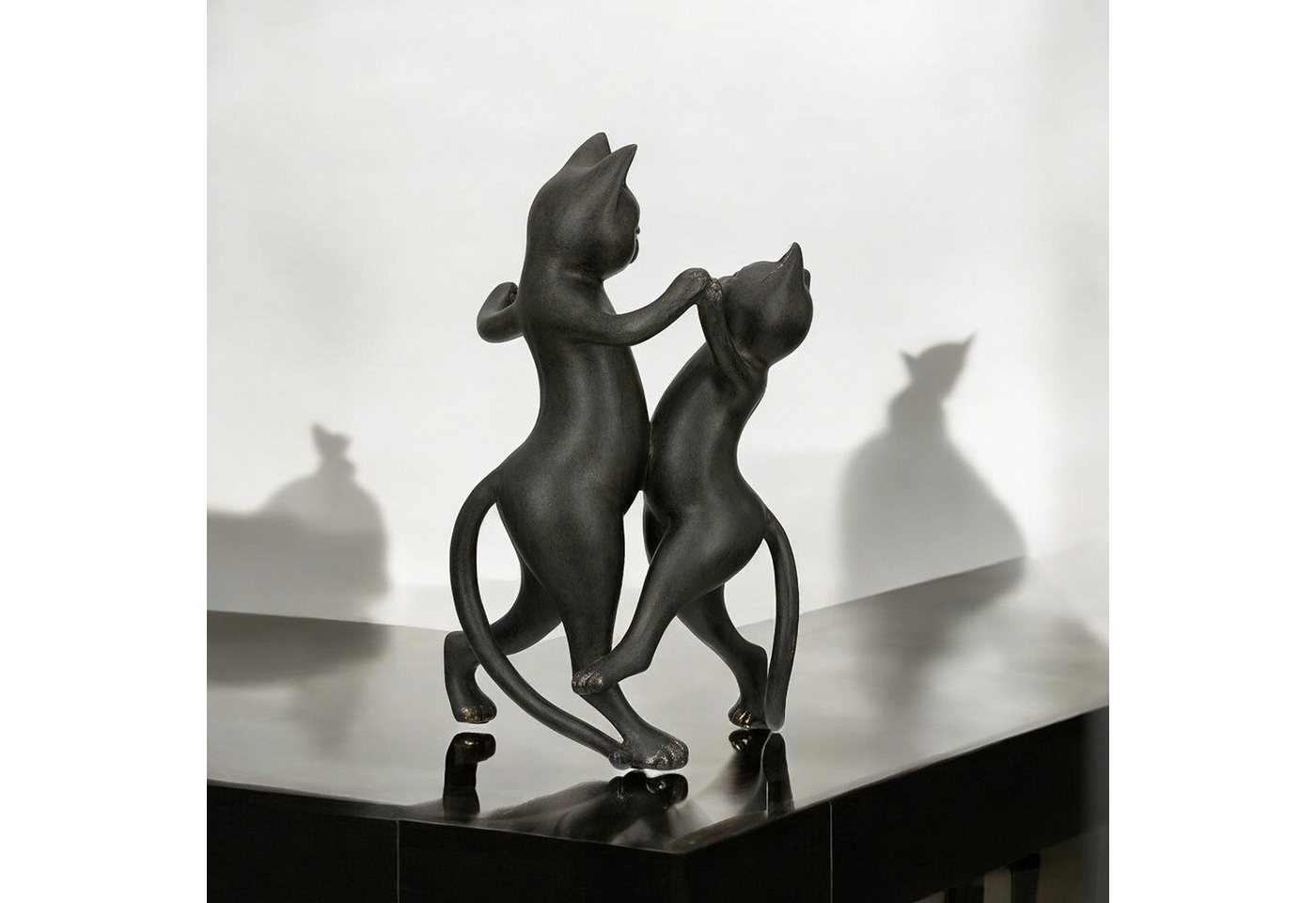 GILDE Tierfigur Katze Gatto-Duo, schwarz (1 St) – Bild 5 von 5