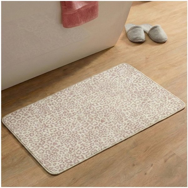 Gino Falcone Badematte Aquata GF-171, Badvorleger, Badezimmer Teppich, Höhe 7 mm, rutschhemmend beschichtet, fußbodenheizungsgeeignet, Kunstfaser, rechteckig, B