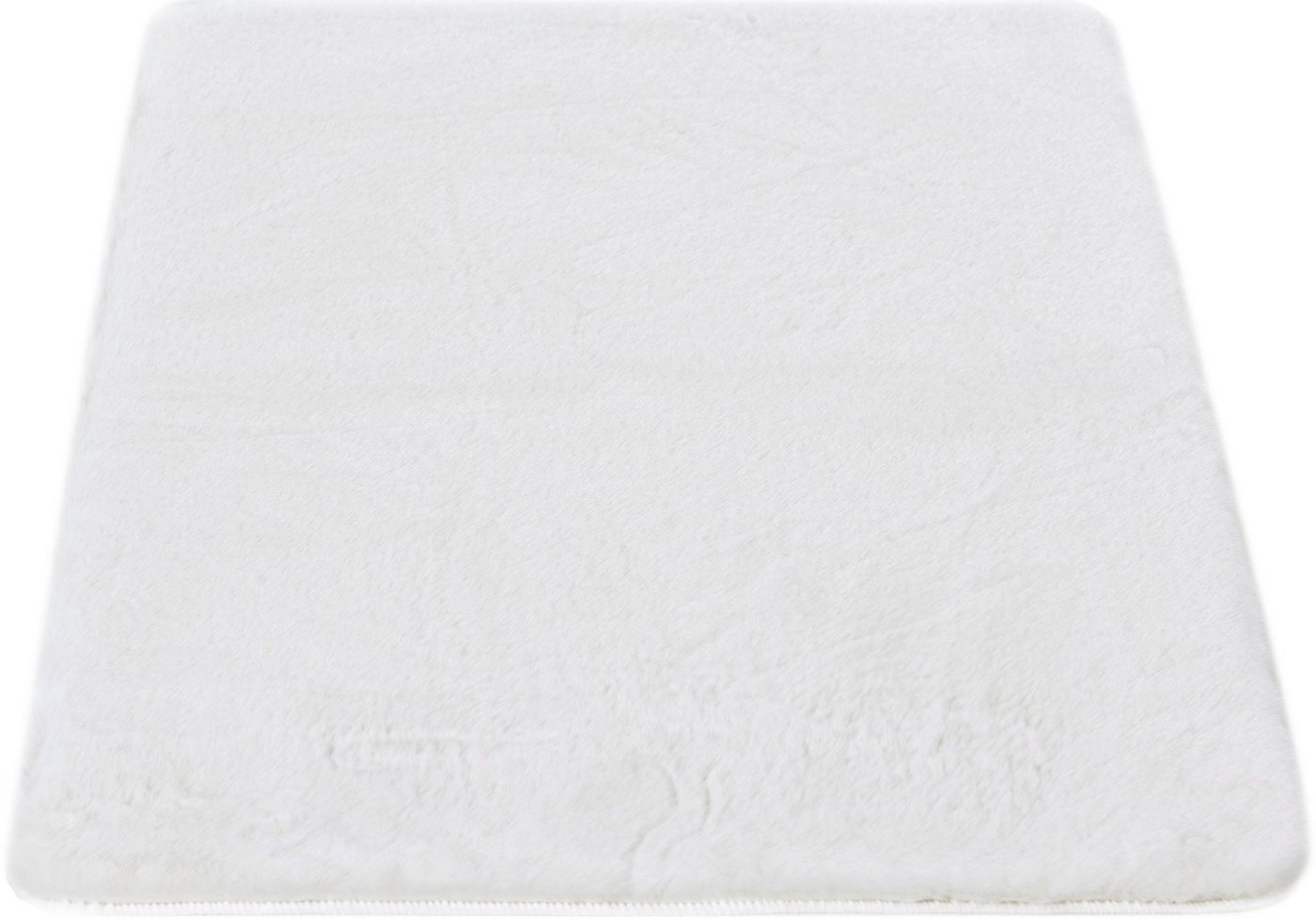 Gino Falcone Badematte Sara, Höhe 25 mm, rutschhemmend beschichtet, fußbodenheizungsgeeignet, Polyester, rechteckig, Badteppich, Fell-Optik, besonders weich, ec – Bild 2 von 5