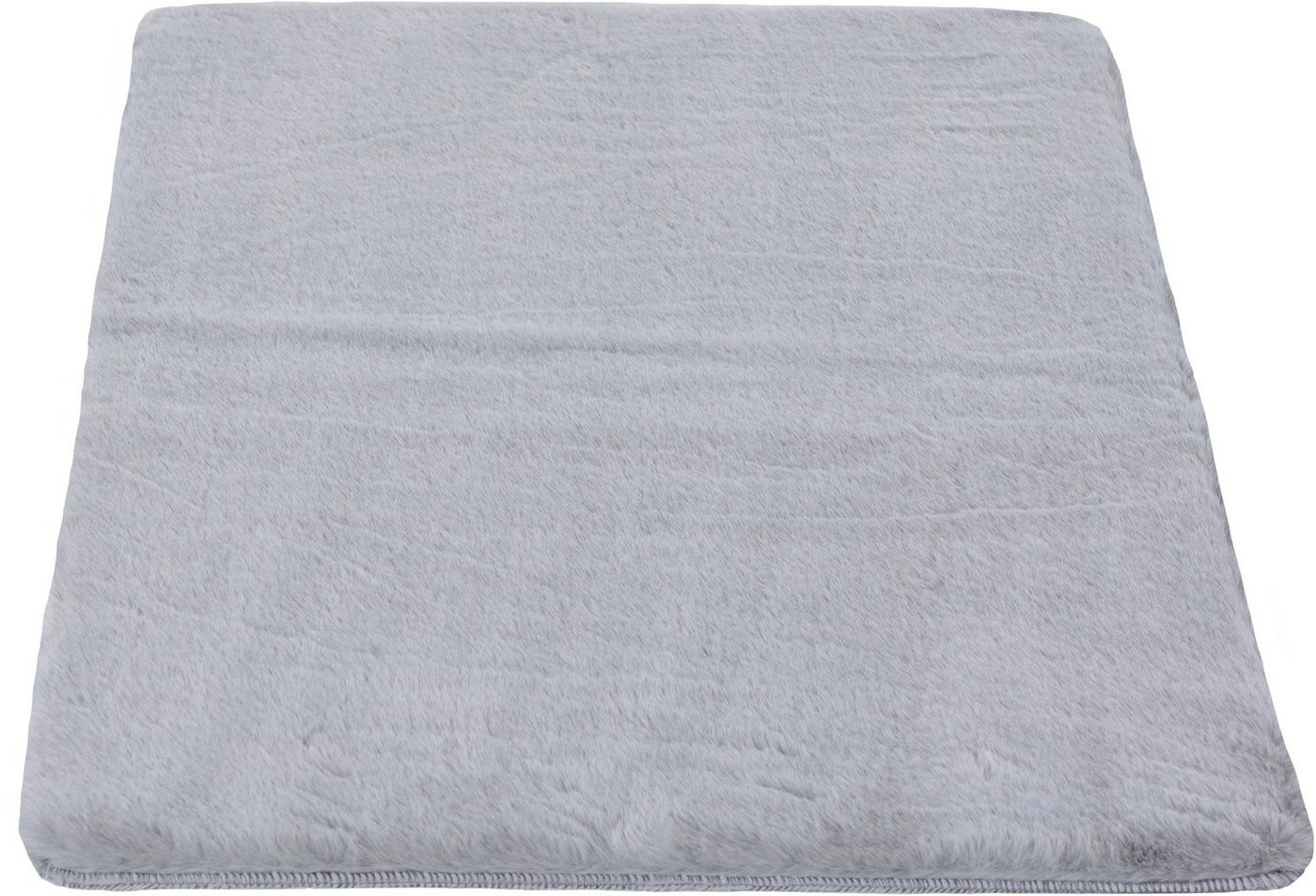 Gino Falcone Badematte Sara, Höhe 25 mm, rutschhemmend beschichtet, fußbodenheizungsgeeignet, Polyester, rechteckig, Badteppich, Fell-Optik, besonders weich, ec – Bild 2 von 5