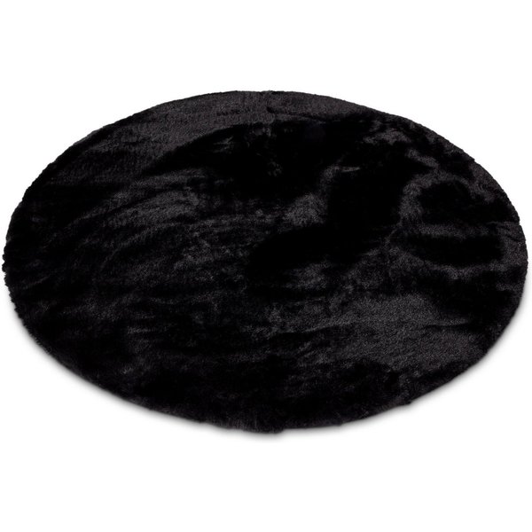 Gino Falcone Fellteppich Kuschelteppich Chiara, rund, Höhe: 30 mm, Kunstfell, Kaninchenfell-Haptik, besonders weich, auch in rund