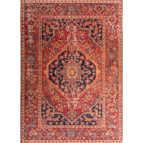 Gino Falcone Teppich Cecilia 28623, rechteckig, Höhe: 3 mm, Flachgewebe, bedruckt, Orient-Optik