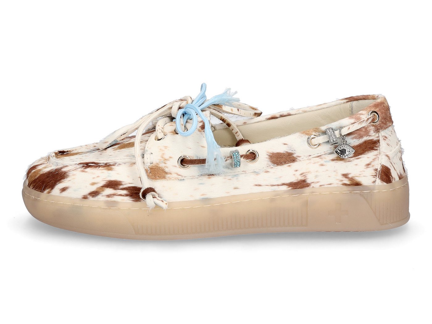 Gio+ Gio+ Damen Mokassin offwhite multi Slipper – Bild 2 von 5