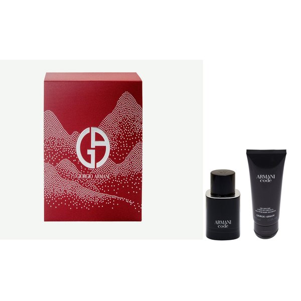 Giorgio Armani Eau de Toilette Armani Code Herren, 2-tlg., mit nachblauer Flasche