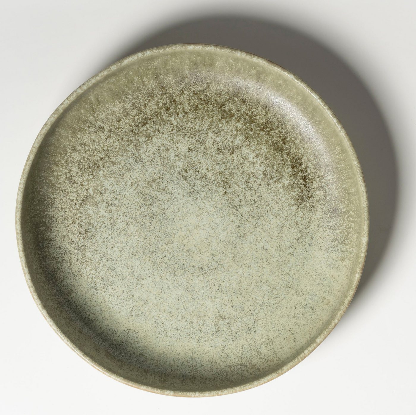 Gipfelstück Suppenteller Teller Set, Moos'n'Stein, (4 St), Scandi-Style, glänzende Reaktivglasur, jedes Stück ein Unikat – Bild 3 von 5