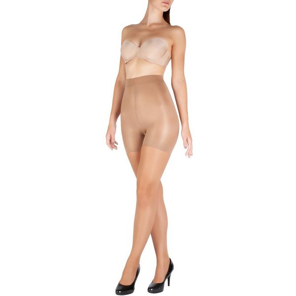GIULIA Feinstrumpfhose 20 Den Figurformende Strumpfhose Bauch Bein PO Mieder 20 DEN (1 St)