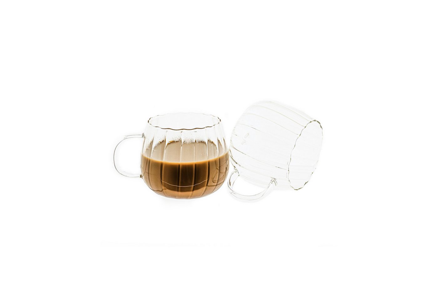 Mulex Gläser-Set Mulex Gläser-Set Riffle Hitzebeständig 350 ml transparent, 4-tlg. – Bild 3 von 5