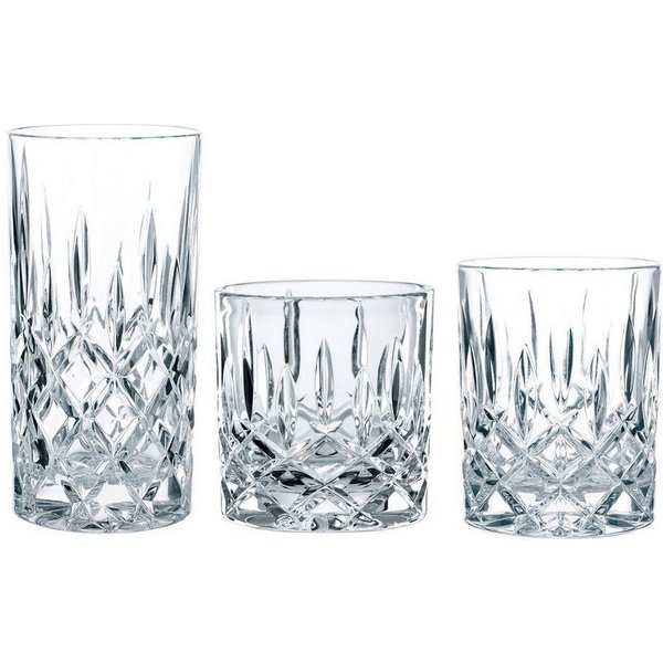 Nachtmann Gläser-Set Nachtmann Noblesse Becherset 18 tlg, Glas
