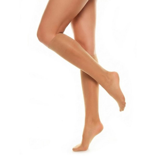 GLAMORY Feinstrümpfe My Size (1-Paar) extraweit, elastisch