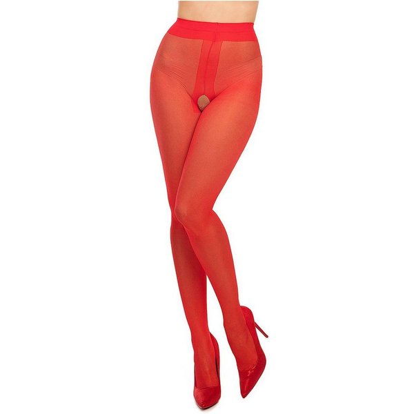 GLAMORY Ouvert Strumpfhose Ouvert 20 DEN (1 St) transparent & glänzend, bis Gr. 60-62