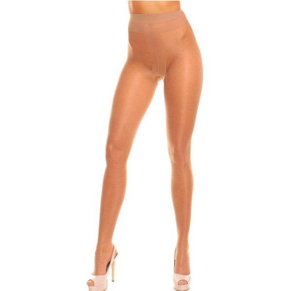GLAMORY Ouvert Strumpfhose Ouvert 20 DEN (1 St) transparent & glänzend, bis