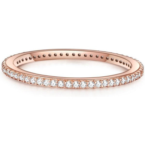 Glanzstücke München Silberring roségold, aus Sterling Silber