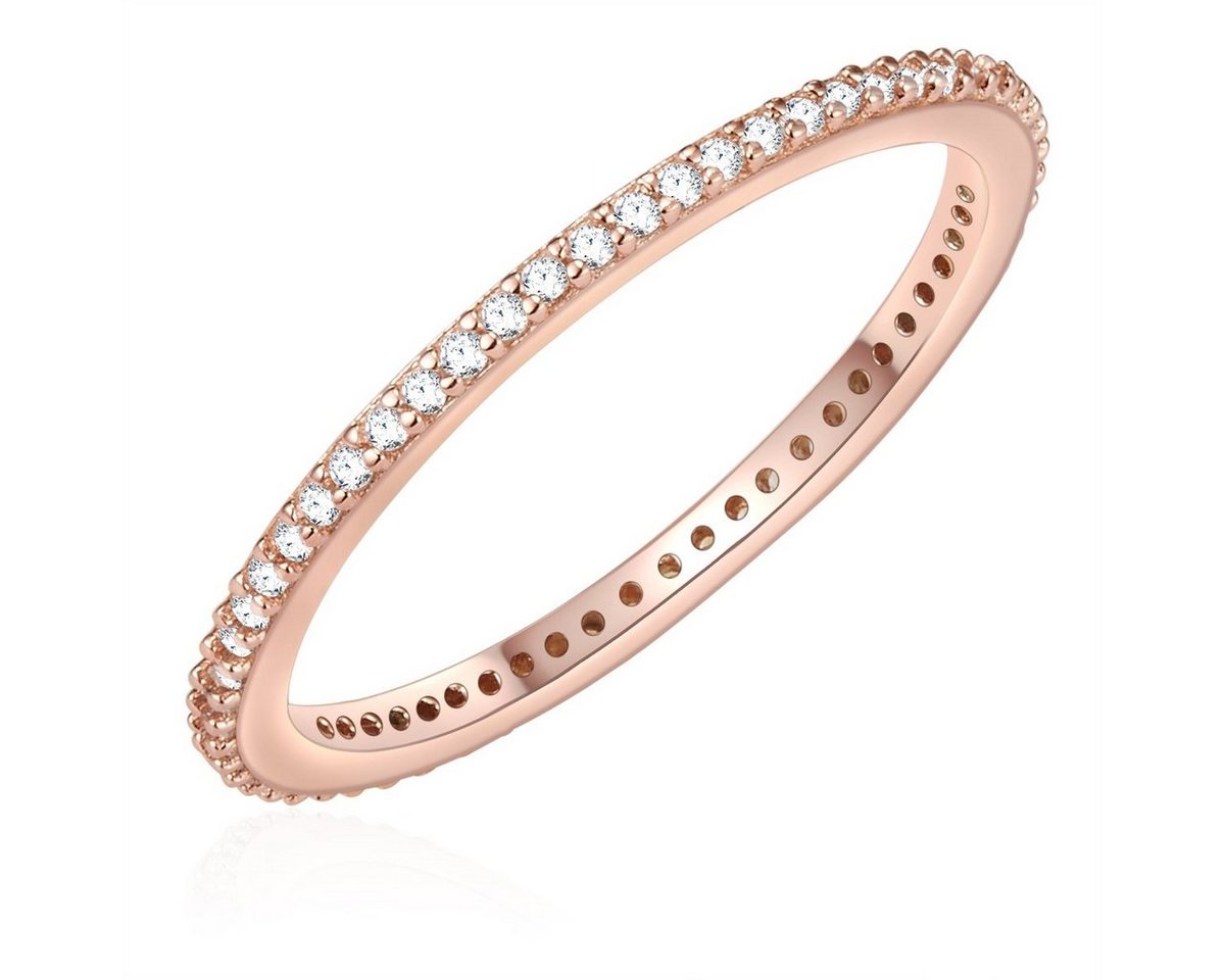 Glanzstücke München Silberring roségold, aus Sterling Silber – Bild 4 von 5