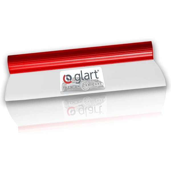 Glart 44WBA Autoabzieher: Silikonlippe für Lack & Scheiben, Wasserabzieher Mikrofasertuch