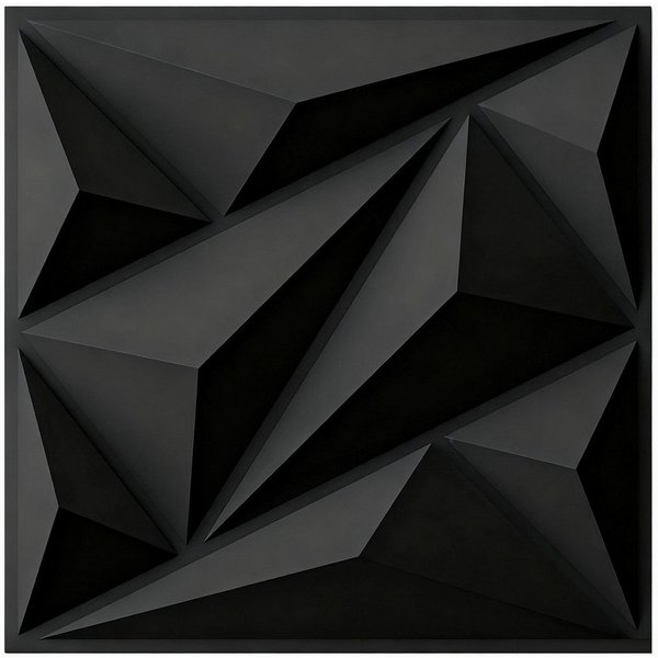 GLIESE 3D Wandpaneel 20 Stück 3D Paneele PVC Kunststoffpaneele 30x30cm, BxL: 30x30 cm