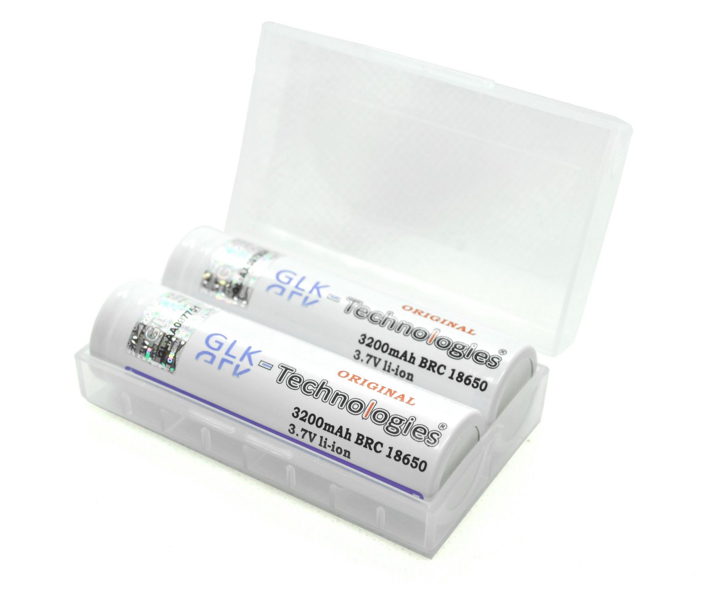 GLK-Technologies 2 18650 VTC6 Flat top 3200 mAh 30A 3,7V Wiederaufladbar Zusatz-Akku 3200 mAh (3.7 V) – Bild 3 von 5