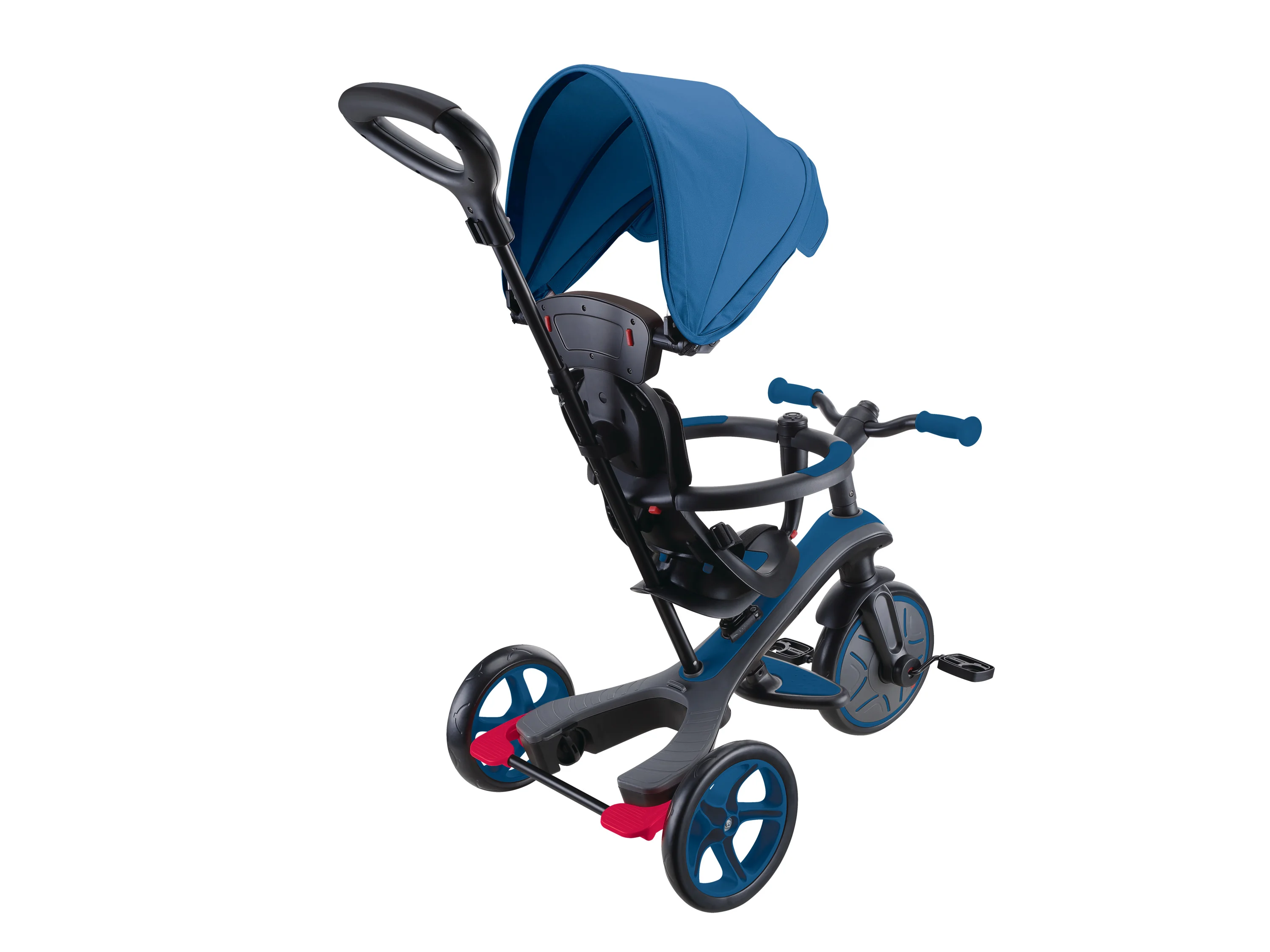 GLOBBER Explorer Trike 4in1 (Blau) – Bild 4 von 4
