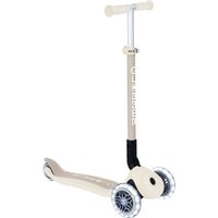 GLOBBER Tretroller Primo Foldable Lights Eco, klappbar (Weiß)