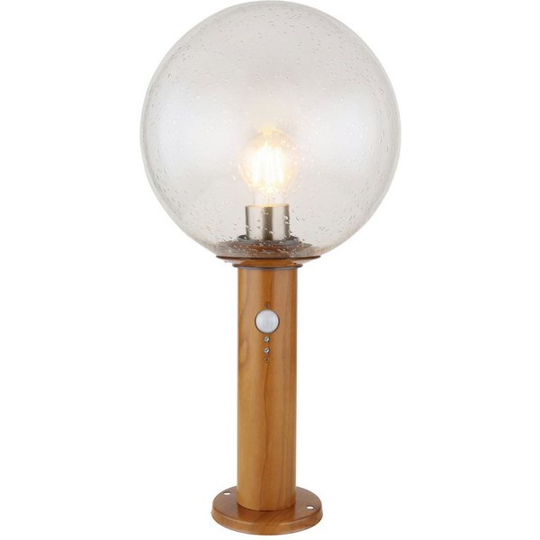 GLOBO LIGHTING Außen-Stehlampe OSSY, Leuchtmittel wechselbar, Außenleuchte mit Sensor für Garten & Weg