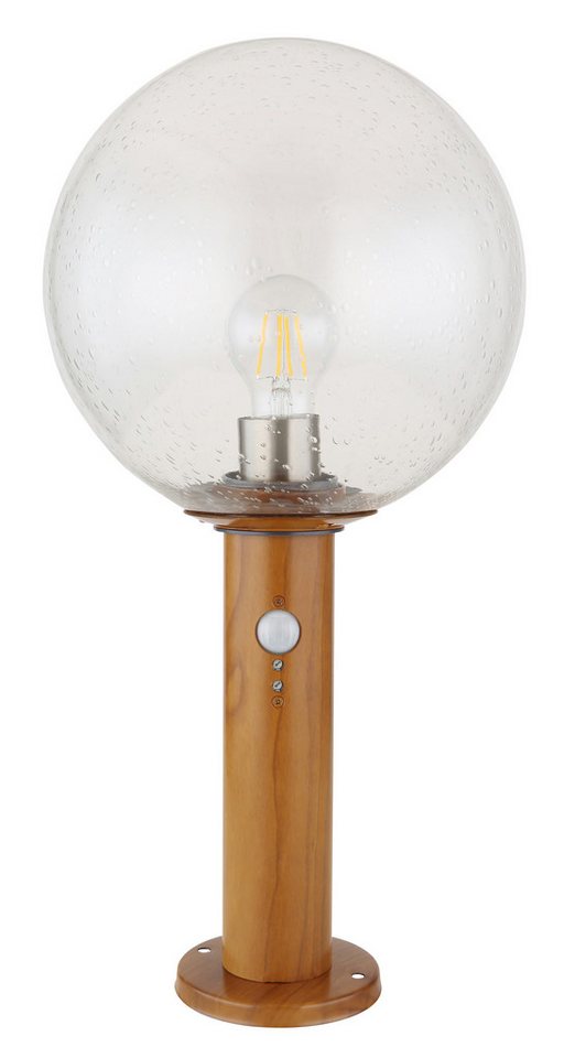 GLOBO LIGHTING Außen-Stehlampe OSSY, Leuchtmittel wechselbar, Außenleuchte mit Sensor für Garten & Weg – Bild 3 von 5