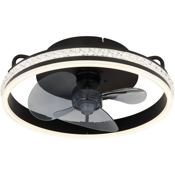 GLOBO LIGHTING Deckenleuchte CATALEYA, Dimmfunktion, Fernbedienung, Infrarot inkl., Memoryfunktion, Timerfunktion, Ventilatorfunktion, mehrere Helligkeitsstufen