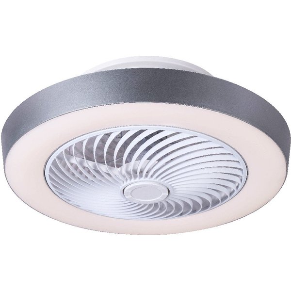 GLOBO LIGHTING Deckenleuchte GHARRA, Dimmfunktion, Fernbedienung, Infrarot inkl., Memoryfunktion, Nachtlichtfunktion, Ventilatorfunktion, mehrere Helligkeitsstu