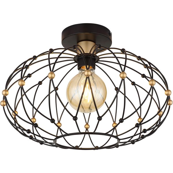 GLOBO LIGHTING Deckenleuchte GREYS, ohne Leuchtmittel, Deckenlampe Wohnzimmer-Leuchte Schlafzimmer-Leuchte Flur Küche
